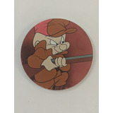 Tazo Foil Shiny #126 Elmer Gruñon Looney Tunes 20 Años Tazos