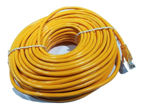 Cable De Red Ethernet 20 Metros Utp Cat.6 Rj45 Armado Módem 