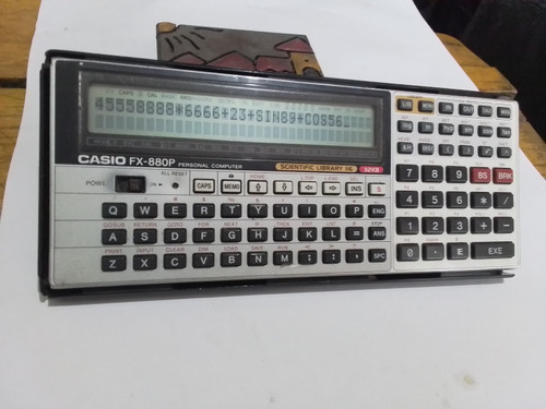 Calculadorá Casio Fx 880 P 32 K Programable En Basic Funcion
