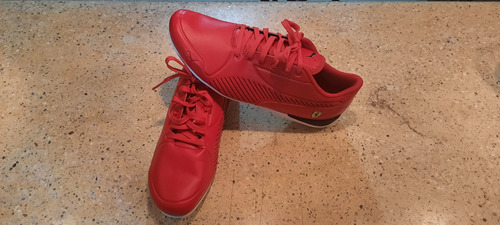 Zapatos Tenis Scuderia Ferrari Drift Cat 7s Rojos Nuevos