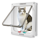 Ceesc Puerta Para Gatos Extragrande (tamaño Exterior 11 X 9,