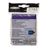 Protectores De Cubierta Ultra Pro Pro, Color Morado Mate, 50