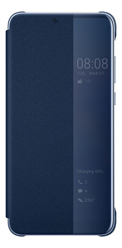 Funda Huawei Smart View Flip Cover Para P20 Pro Azul