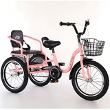 Triciclo-bicicleta Para Niños Con Asiento Para Pasajero/bici