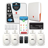 Kit Alarma Casa Wifi Marshall Ip Domiciliaria Sirenas!!