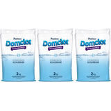 3 Alcalinizante Elevador Alcalinidade Piscina Domclor 2kg