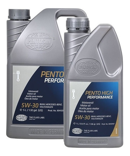 Aceite Motor Pentosin 5w30 100% Sintético Kit 6 Litros