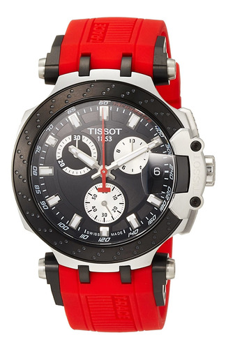 Tissot T-race Chrono Quartz De Acero Inoxidable Para Hombre,