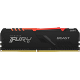 Memoria Ram Kingston Fury Beast Rgb Ddr4 8gb 2666mhz Cl16 *