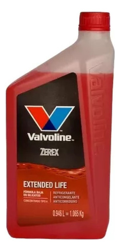 Refrigerante Valvoline Zerex Extended Life 0,946ml