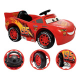 Carro Elétrico Infantil Relampago Mcqueen 6v Som Zippy Toys