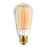 Bombillo Edison Filamento Tungsteno Real No Led St58 Dimmer