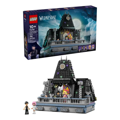 LEGO® Merlina Habitación De Merlina Y Enid 76781; Regalo, Academia Nunca Más, 4 Minipersonajes, Dedos y más. | Meses sin interés