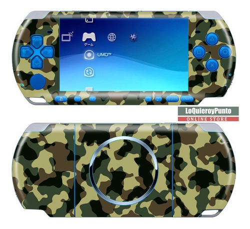 Skin Y Calco Para Consola Psp 3000 Pantalla + Táctil