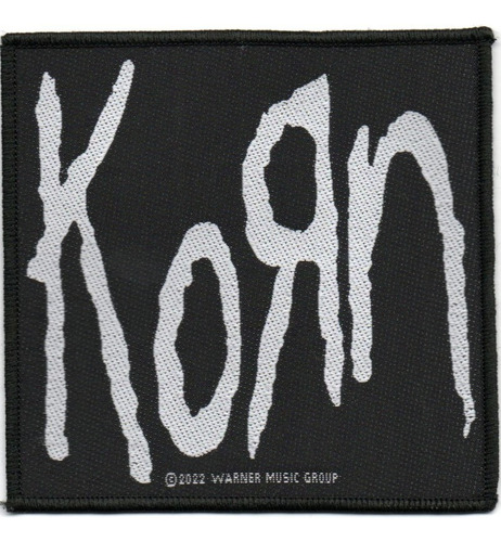 Patch Microbordado - Korn - Logo - Patch 23 - Oficial