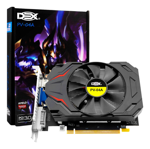 Placa De Vídeo Radeon R7 240 2gb Ddr5 128 Bits Dx-12