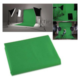 Tecido Chroma Key Fundo Verde Estudio 3x5 Lateral Overlock