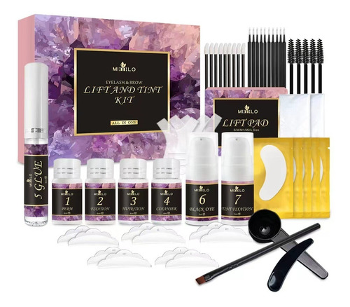 Kit Rizado Pestañas Lash Lifting + Pigmento Todo Incluido