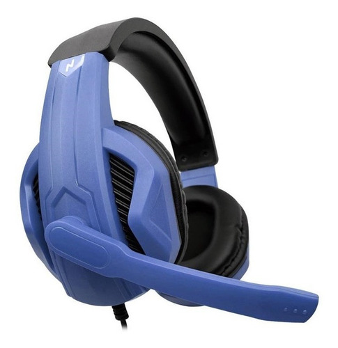 Auriculares Para Ps4 Pc Celular Microfono Noga St-9028 Azul