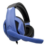 Auriculares Gamer Para Ps4 Pc Celular Microfono Noga St-9028 Color Azul