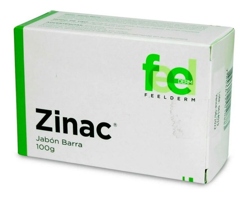 Zinac Jabon En Barra 100g