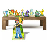 Pokemon Kit Com 9 Displays, 1 De Chão E 8 De Mesa