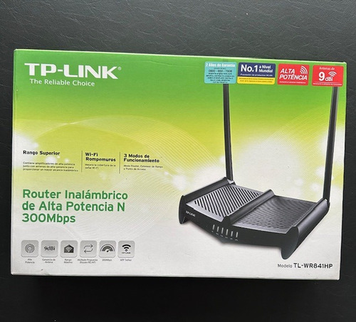 Router Tp-link Tl-wr841hp Como Nuevo 