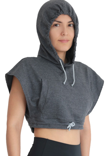 Buzo Crop Top Active Alma Fit 