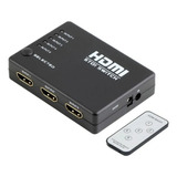 Seletor Switch 5x1 Hdmi 4k  5 Entradas Para 1 Saida