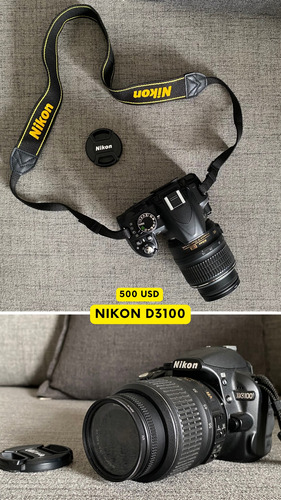  Nikon D3100 - Lente 18-55mm