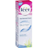 Veet Crema Depilatoria Silky Fresh Piel Sensible 100ml + Esp