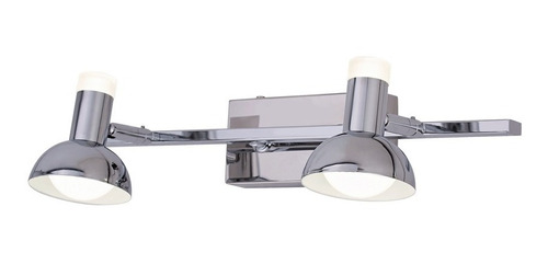 Aplique Pared Capitan 2 Luces Led 10w Cromo 3000k Candil