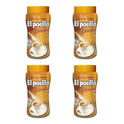Kit 4 Cevada Solúvel El Pocillo 200g Argentina | Parcelamento sem juros