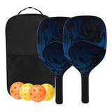 Juego De Palas De Pickleball Profesional Y Bolsa De