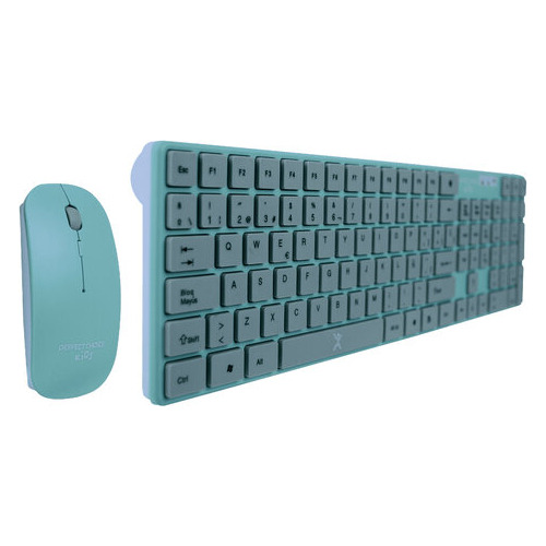 Kit De Teclado Y Mouse Perfect Choice Balloon Inalámbrico Fu