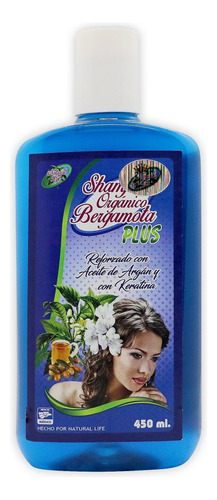Shampoo Bergamota, Argán Y Keratina, Crecimiento Del Cabello