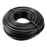 Cable Tipo Taller 4x4 Mm Economico X35 Mts Negro Ignifugo