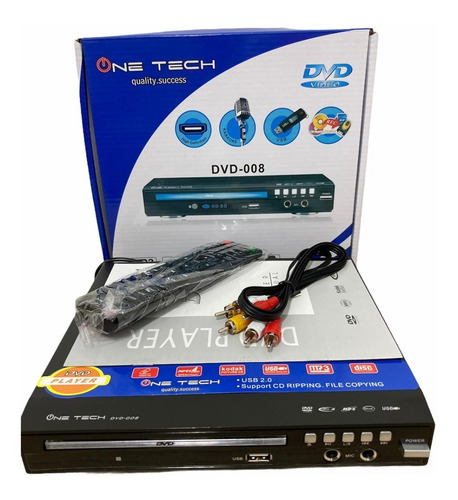 Reproductor Dvd Multiformato Puertos Hdmi Usb