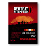 Poster De Videojuego: Red Dead Redemption 2 (33x50 Cm)