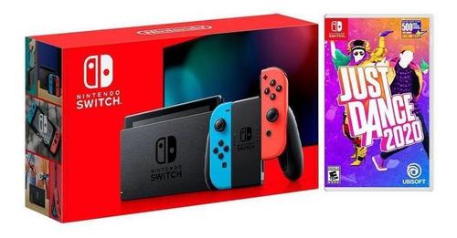 Consola Nintendo Switch Joy-con Color Azul/rojo Con