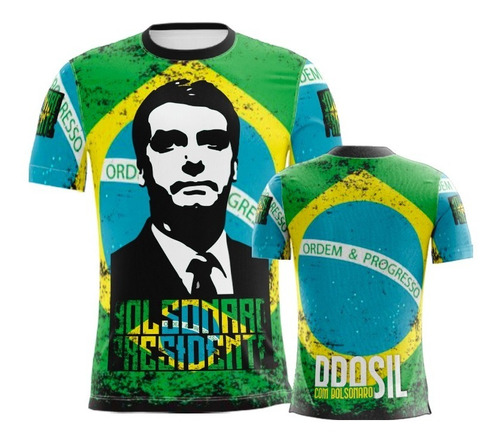 Camiseta Camisa Jair Bolsonaro 2022 Presidente Brasil 02