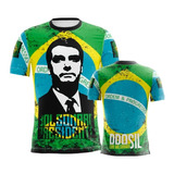 Camiseta Camisa Jair Bolsonaro 2022 Presidente Brasil 02