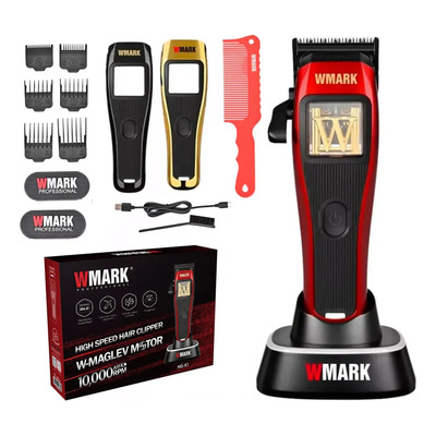 Maquina Cortadora De Pelo Profesional Wmark Ng-x1set Roja ,negra Y Dorada | Envío gratis