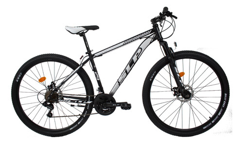 Mountain Bike Slp 5 Pro R29 M 21v Frenos De Disco Mecánico Cambios Slp Color Negro/blanco Con Pie De Apoyo  