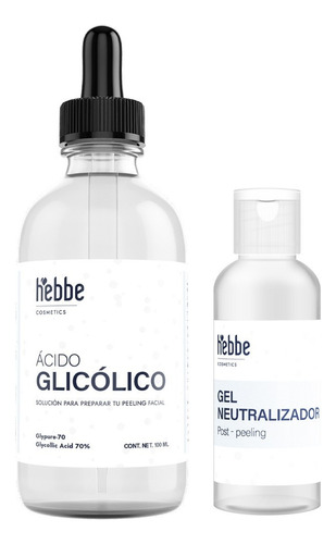 Acido Glicolico Puro Cosmético 70% Líquido 100ml Tipo De Piel Toda