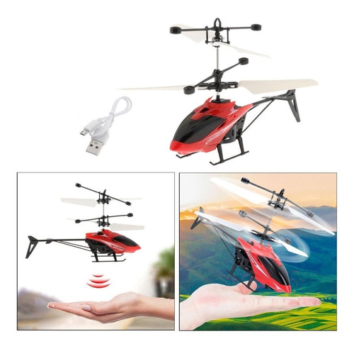 Drone Flying Helicóptero Con Sensor Juguetes Para Niños 