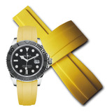 Correa Extensible Amarillo Oysterflex 20mm Compatible Rolex