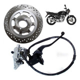 Sistema De Freio Completo Yamaha Ybr 125  C/ Disco 04-08