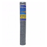 Tela Metálica Hexagonal Galvanizada 1,8m X 50m - Aço Carbono