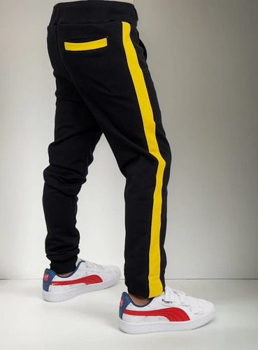 Pants Para Niño Jogger Strip Deportivo Fugitive Kids